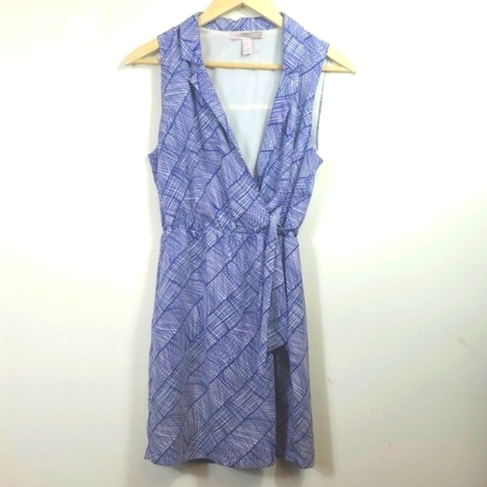 Forever 21 XXI Blue Midi Summer Dress Size Small